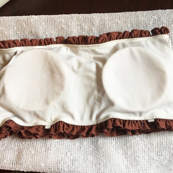 Zaful Forever Young 2 Piece Swimsuit Bikini Bathing Suit Shirred Smocked NWOT - Picture 11 of 15